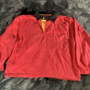 Vintage Gitano Techna Sport Long Sleeve Polo Shirt